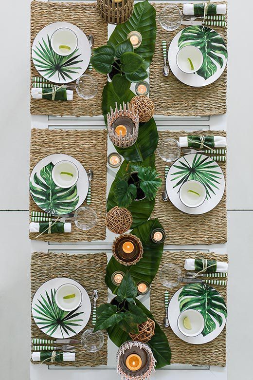 mesa posta tropical